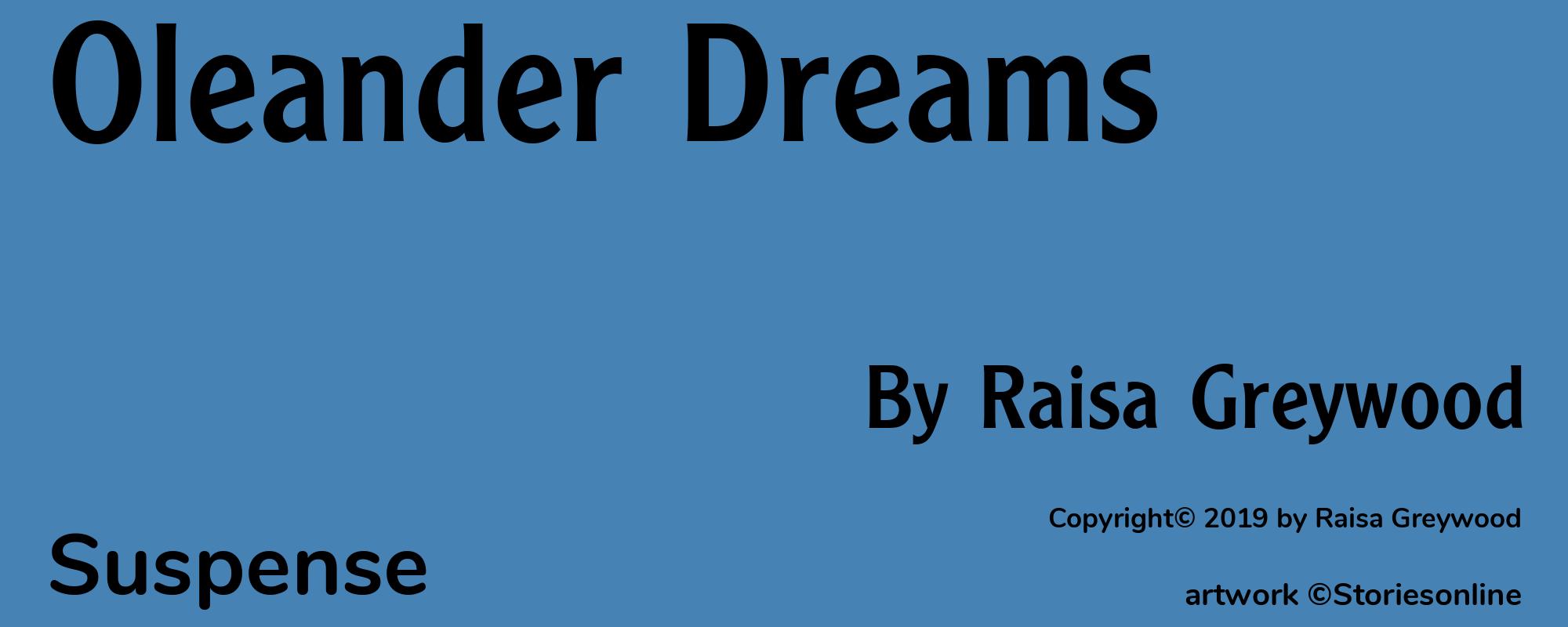 Oleander Dreams - Cover
