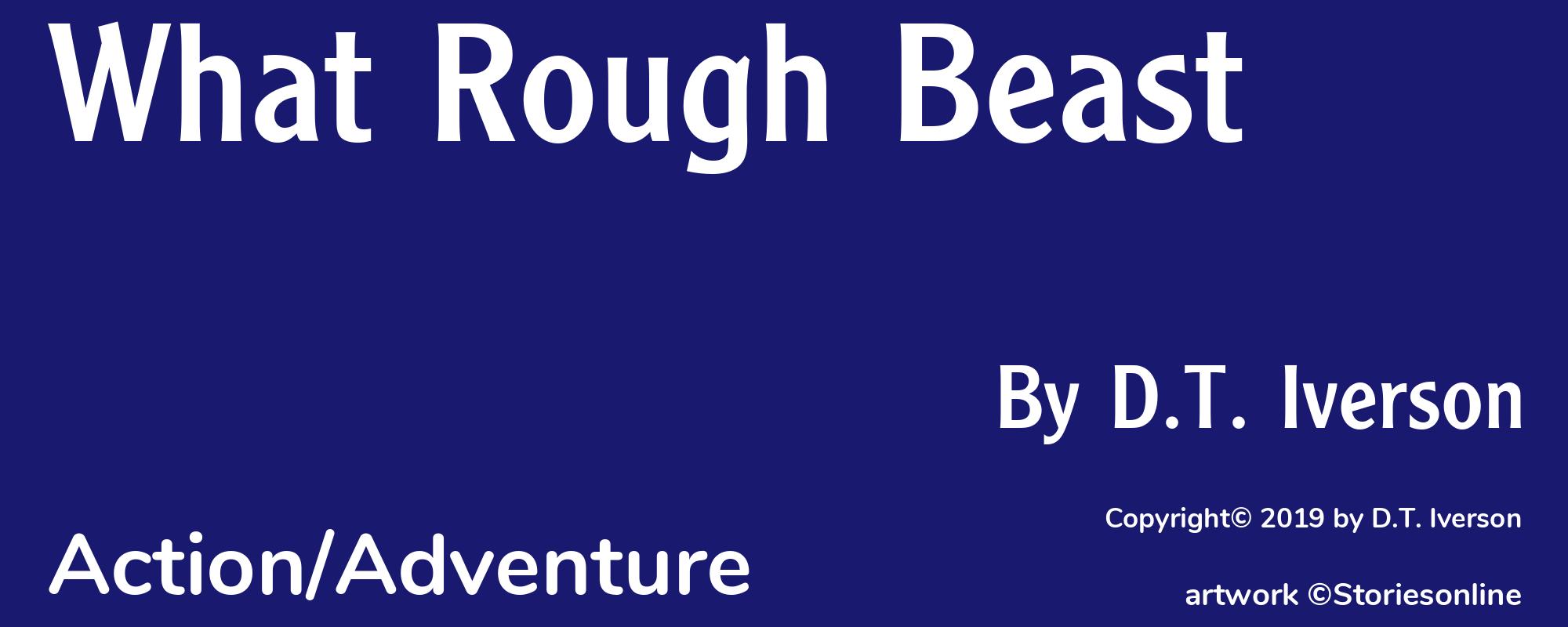 What Rough Beast - Cover