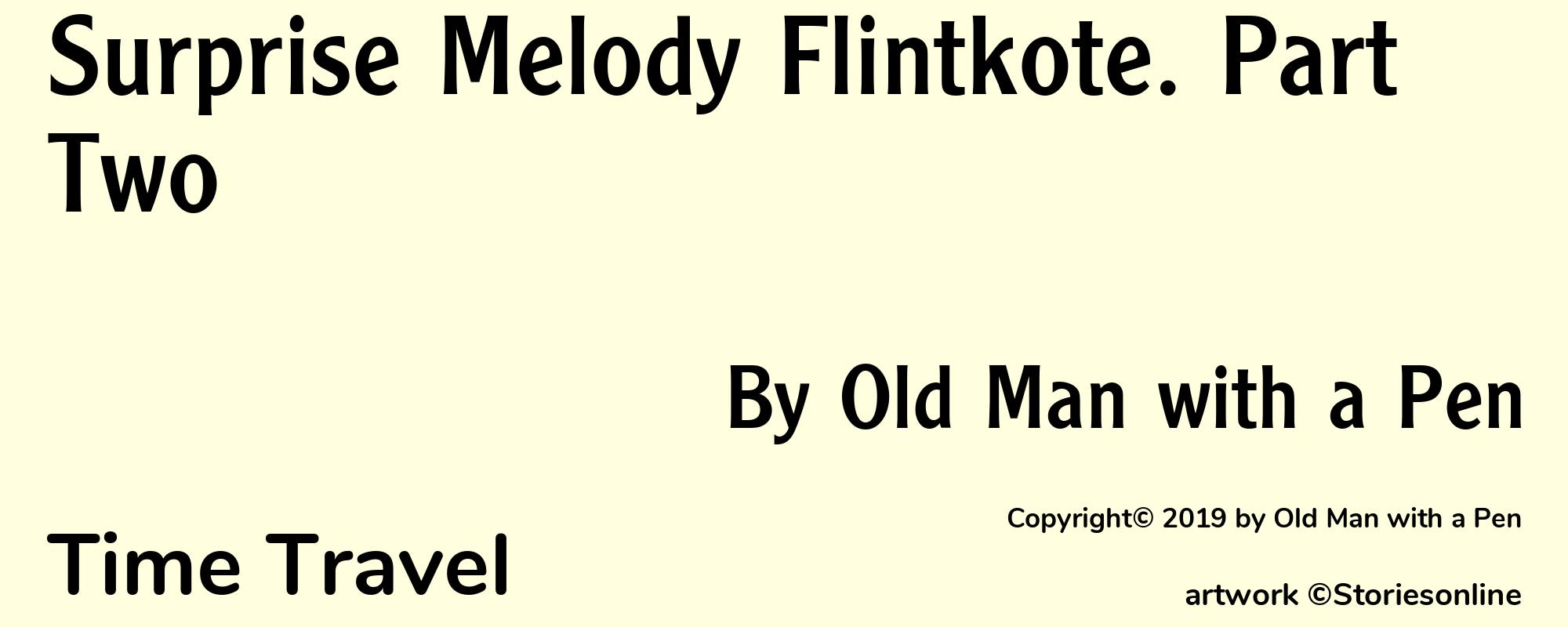 Surprise Melody Flintkote. Part Two - Cover