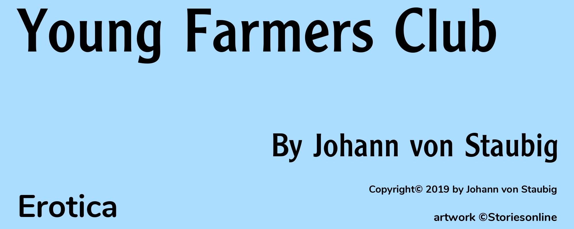 Young Farmers Club - Cover