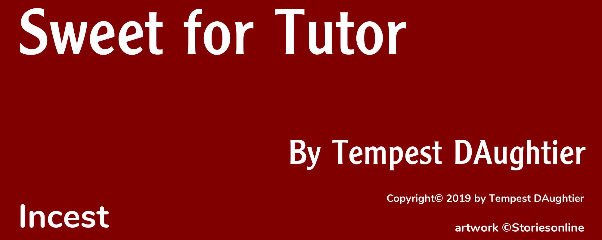 Sweet for Tutor - Cover