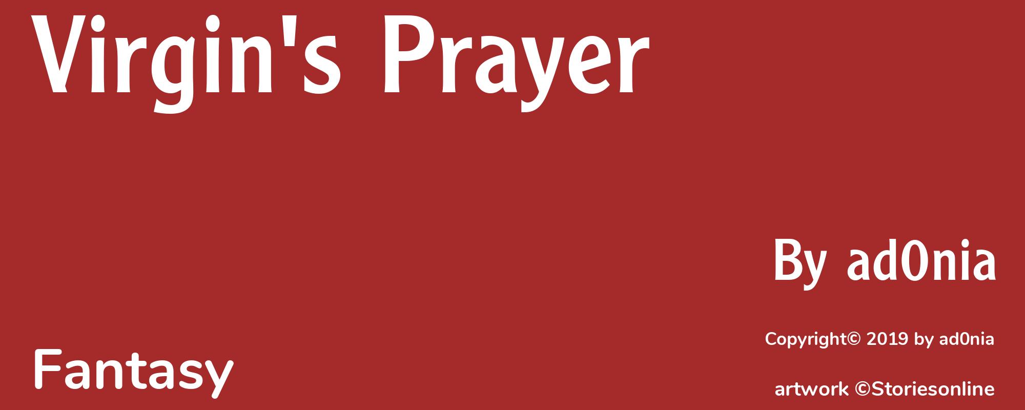 Virgin's Prayer - Cover