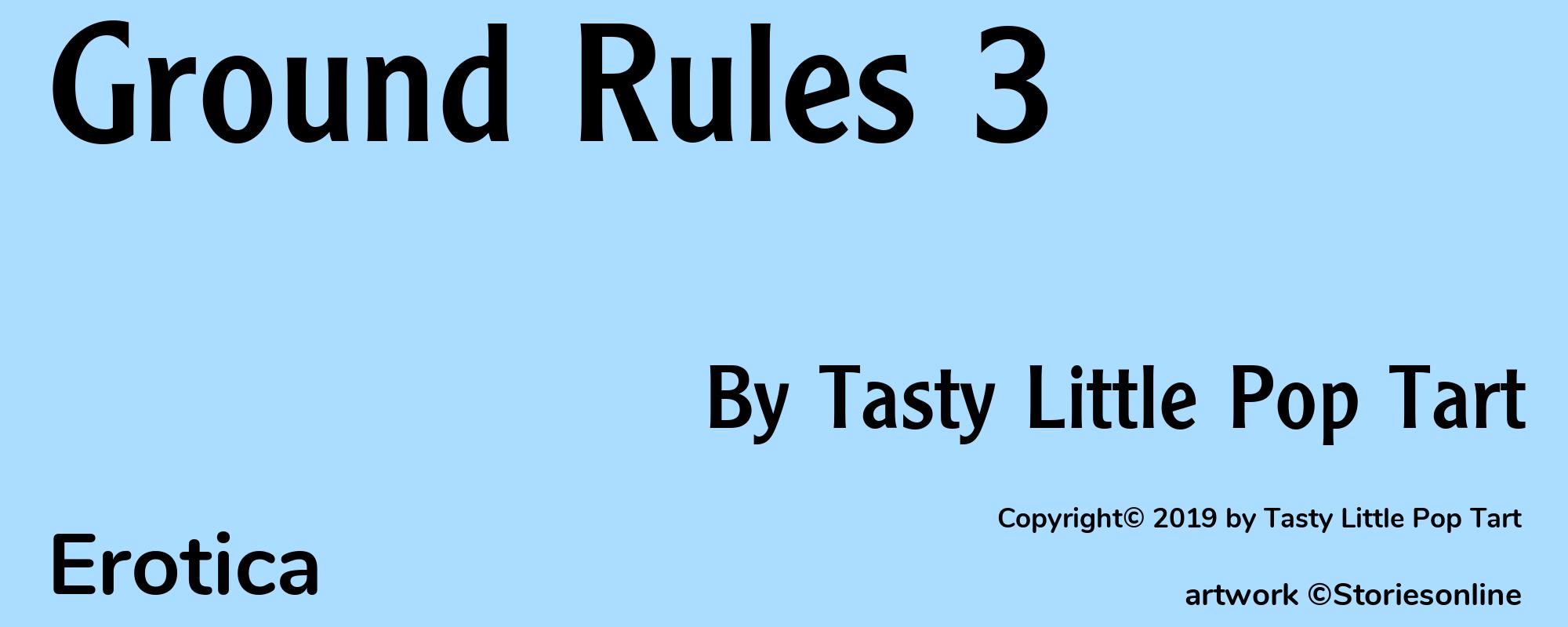 Ground Rules 3 - Cover
