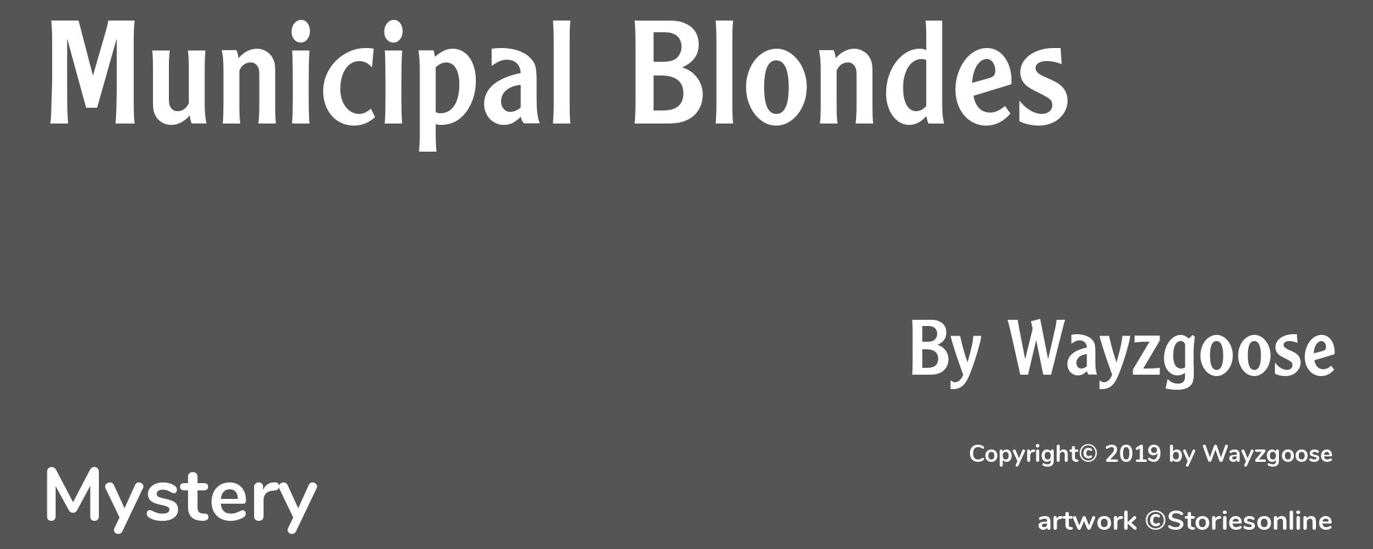 Municipal Blondes - Cover