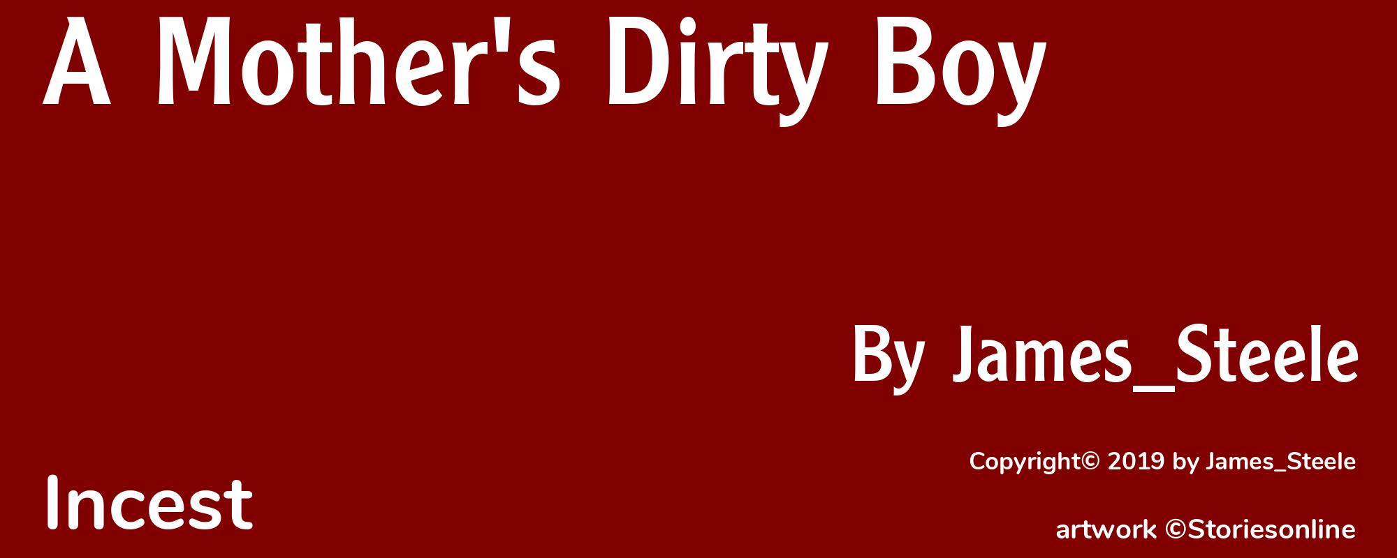 A Mother's Dirty Boy - Cover