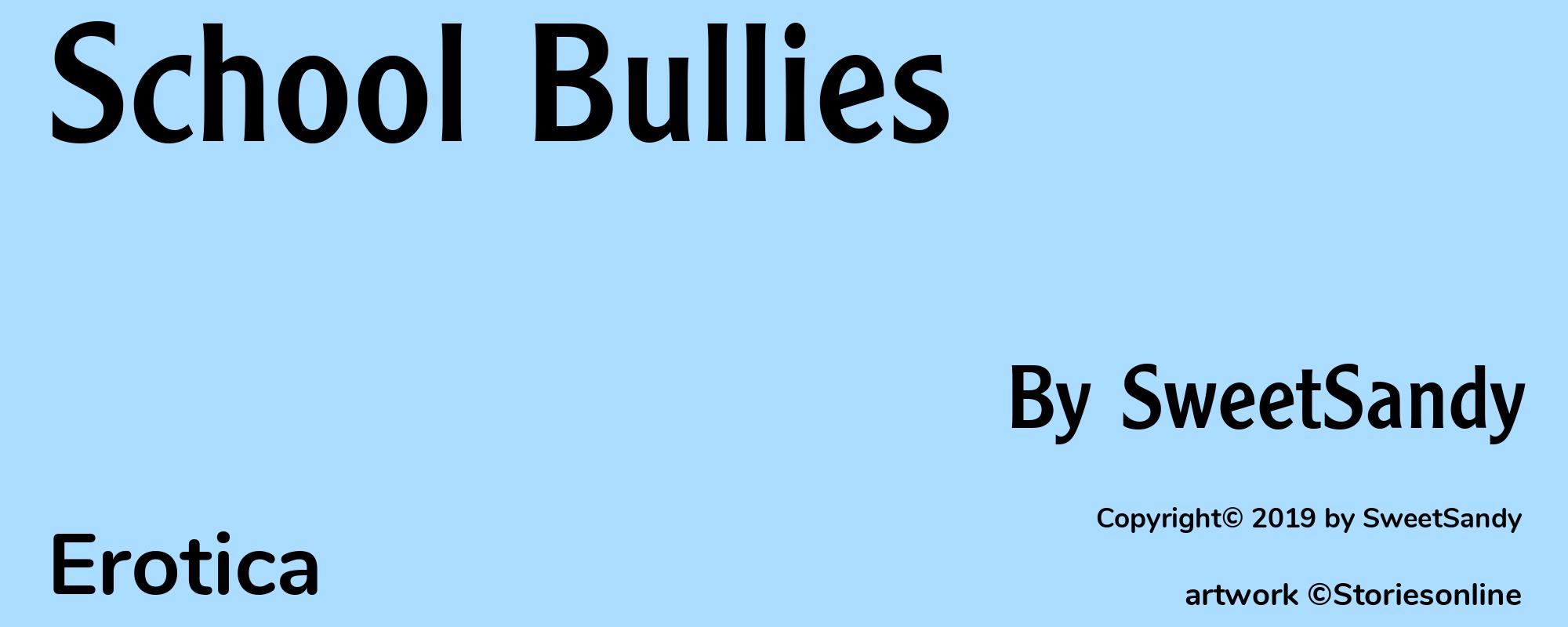 School Bullies - Cover
