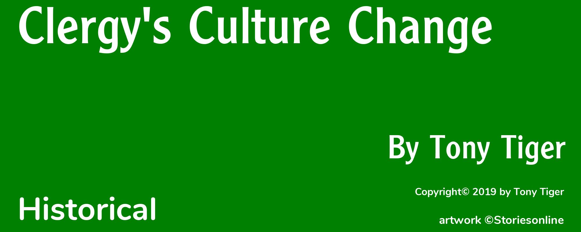 Clergy's Culture Change - Cover