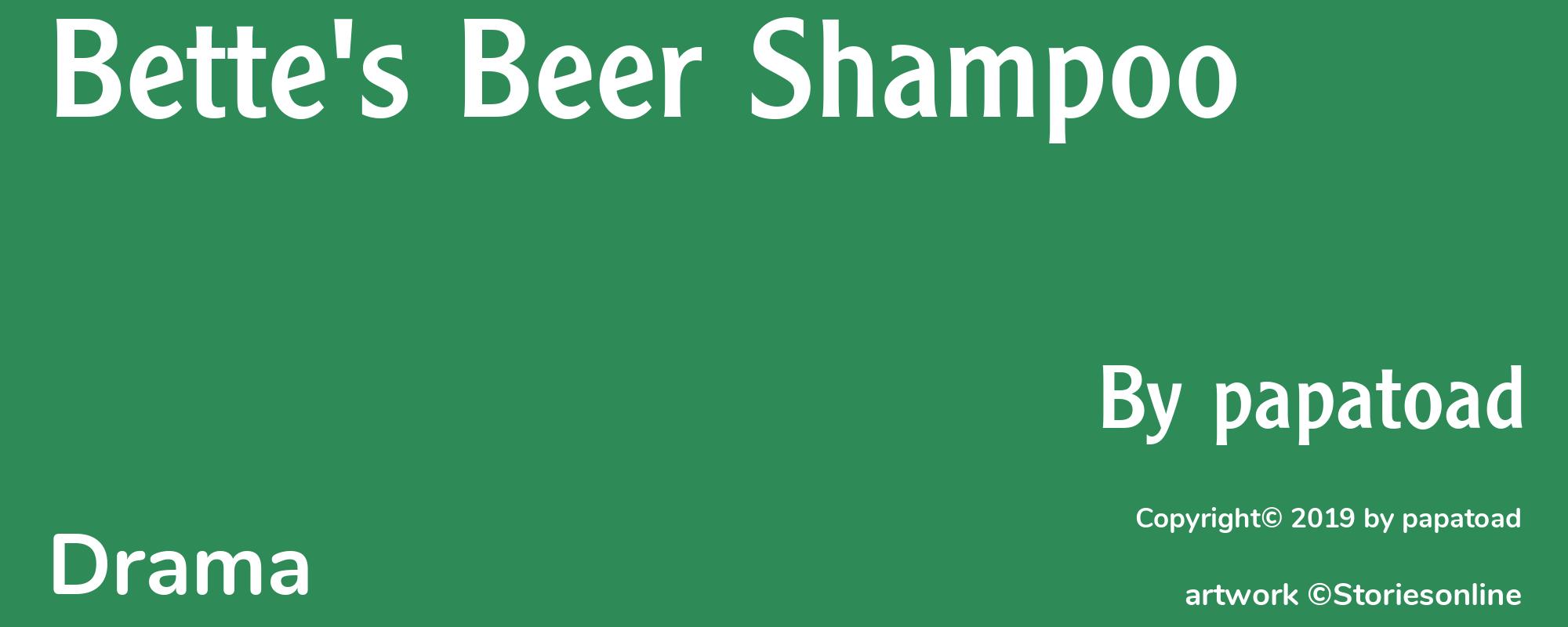 Bette's Beer Shampoo - Cover