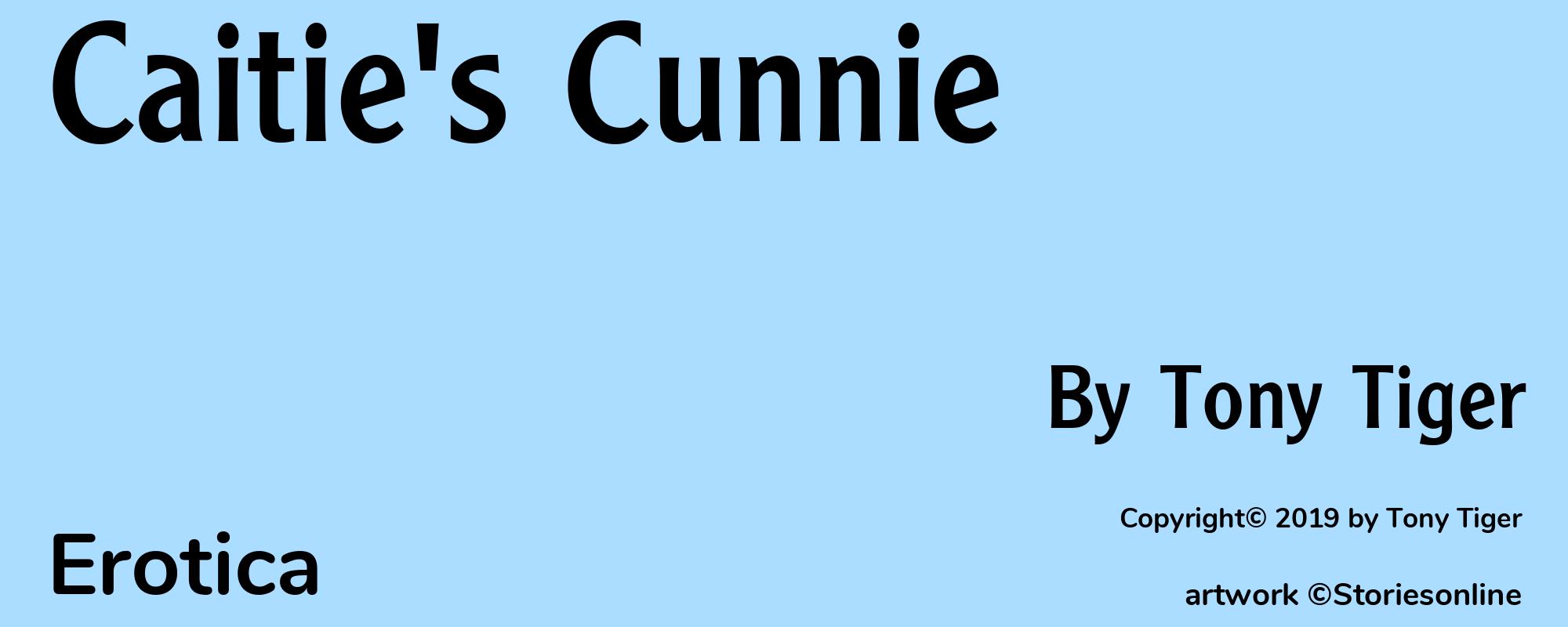 Caitie's Cunnie - Cover