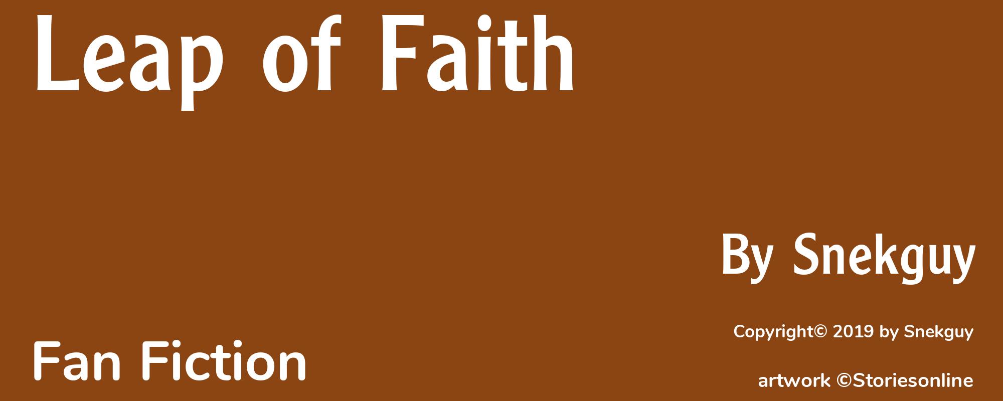 Leap of Faith - Cover
