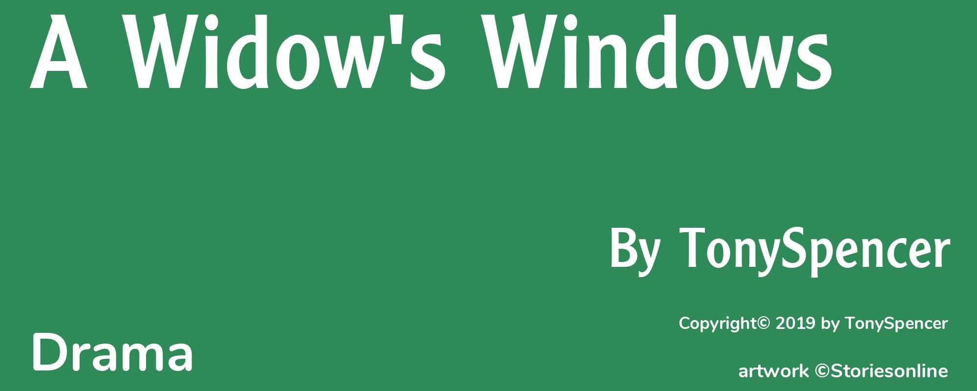 A Widow's Windows - Cover