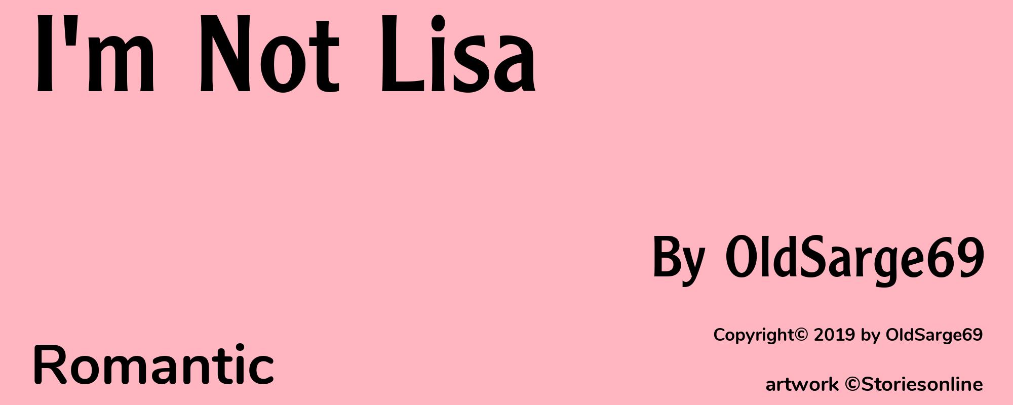 I'm Not Lisa - Cover