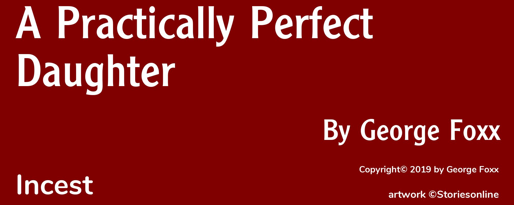 A Practically Perfect Daughter - Cover