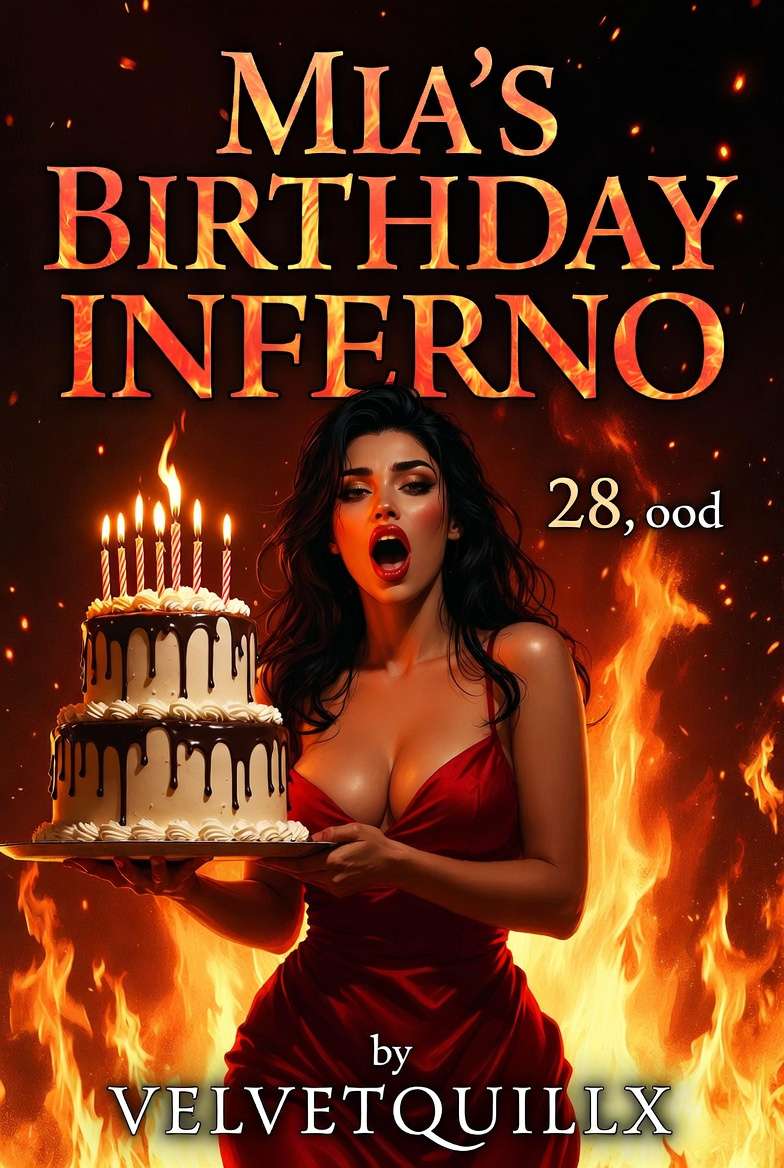 Mia's Birthday Inferno - Cover