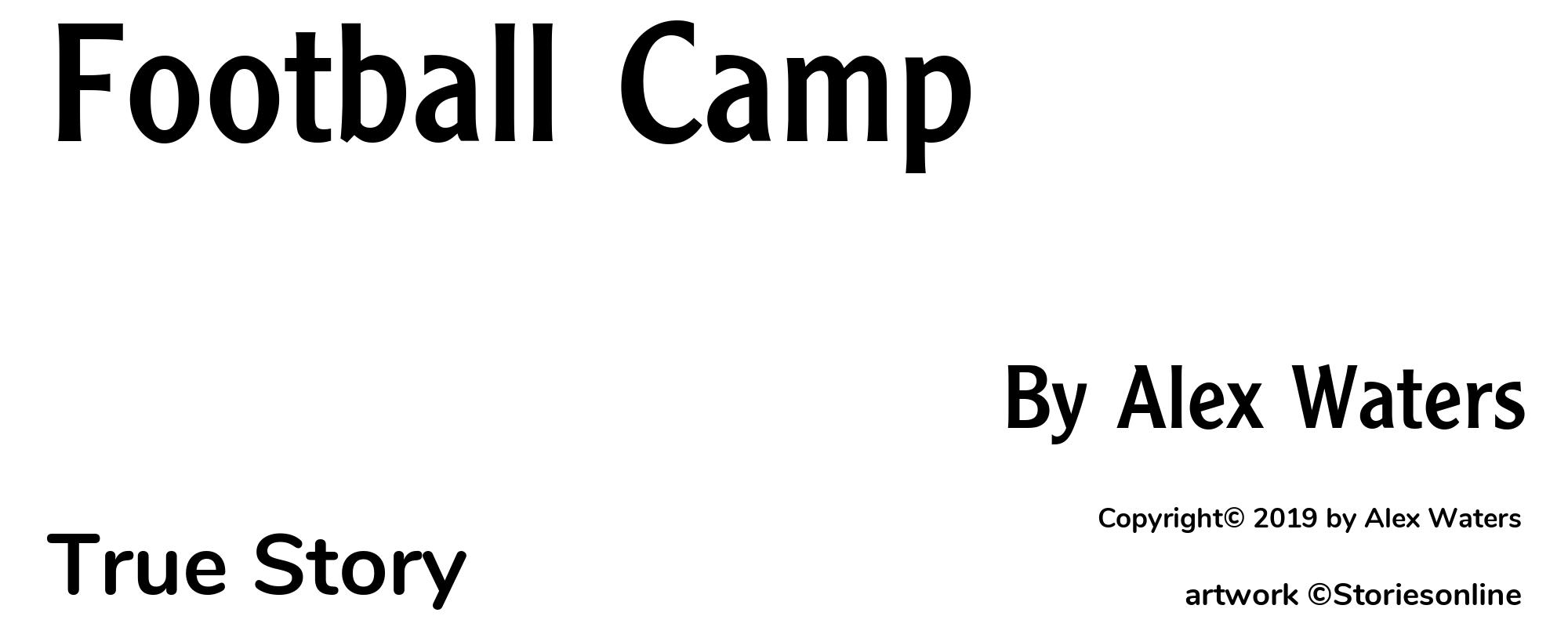 Football Camp - Cover