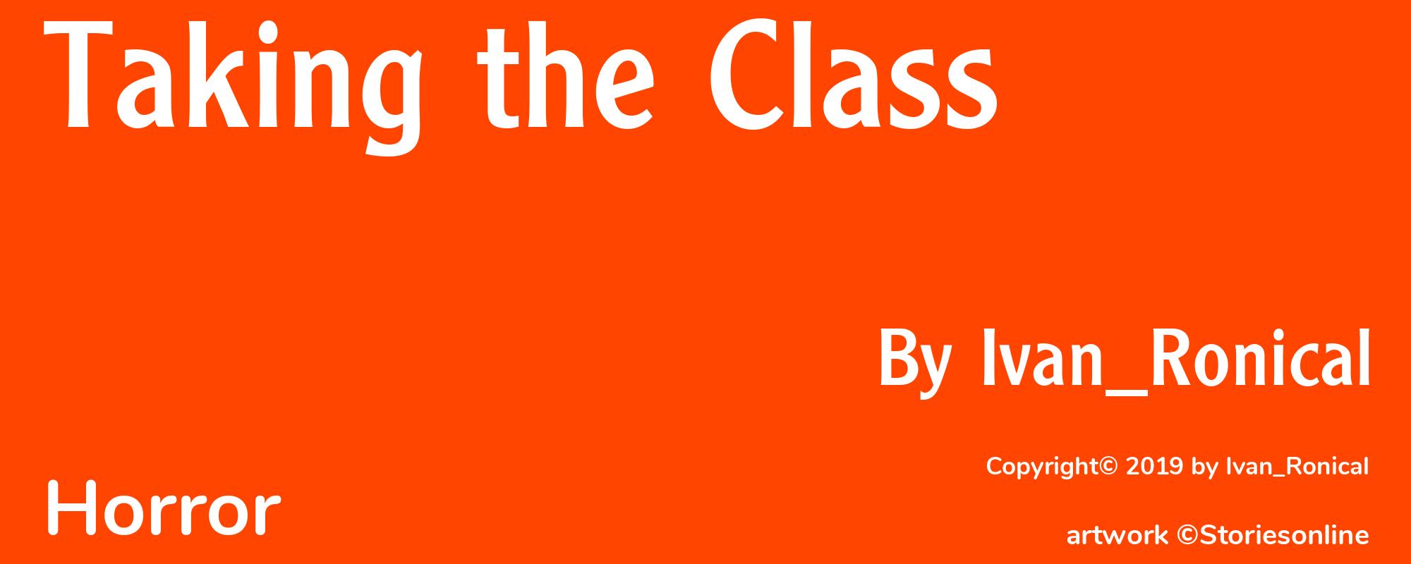 Taking the Class - Cover