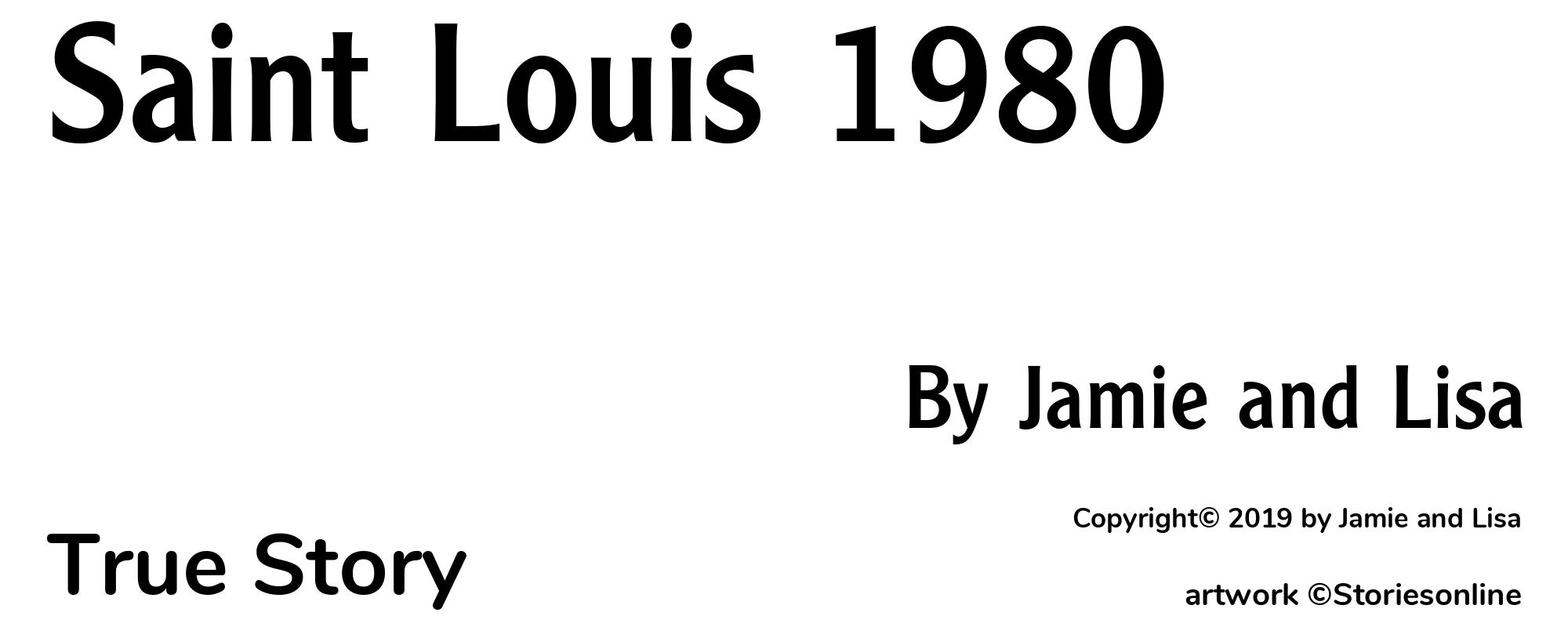Saint Louis 1980 - Cover