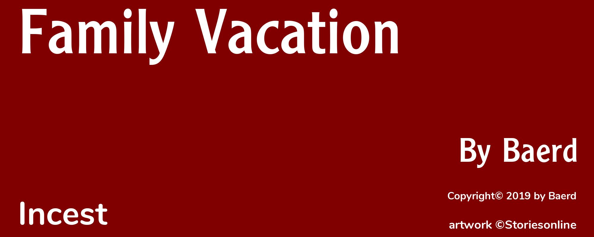 Family Vacation - Cover