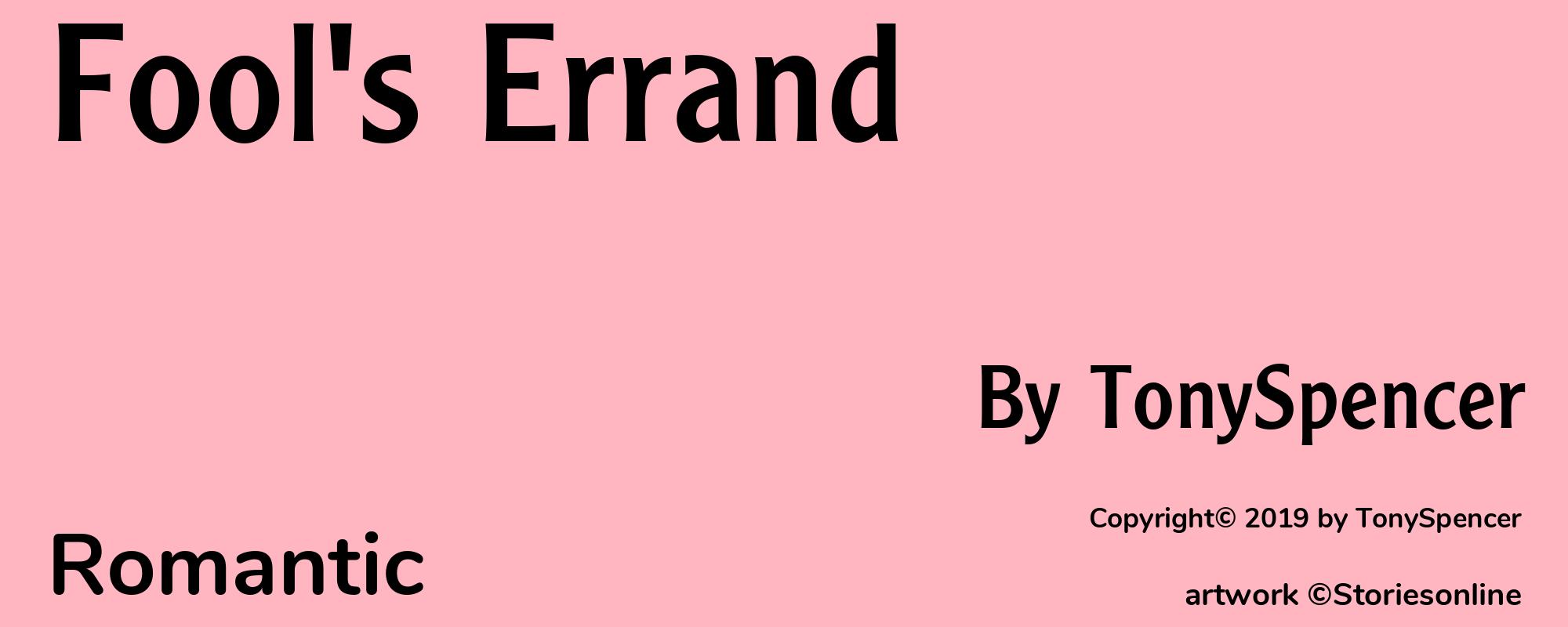 Fool's Errand - Cover