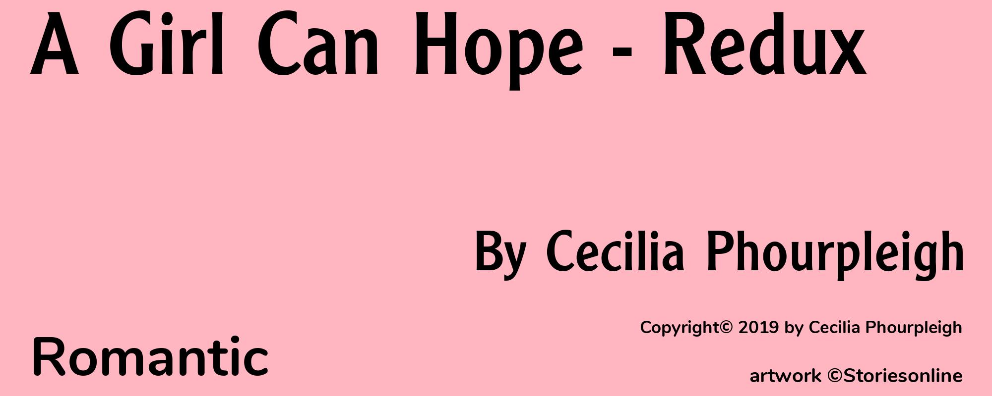 A Girl Can Hope - Redux - Cover