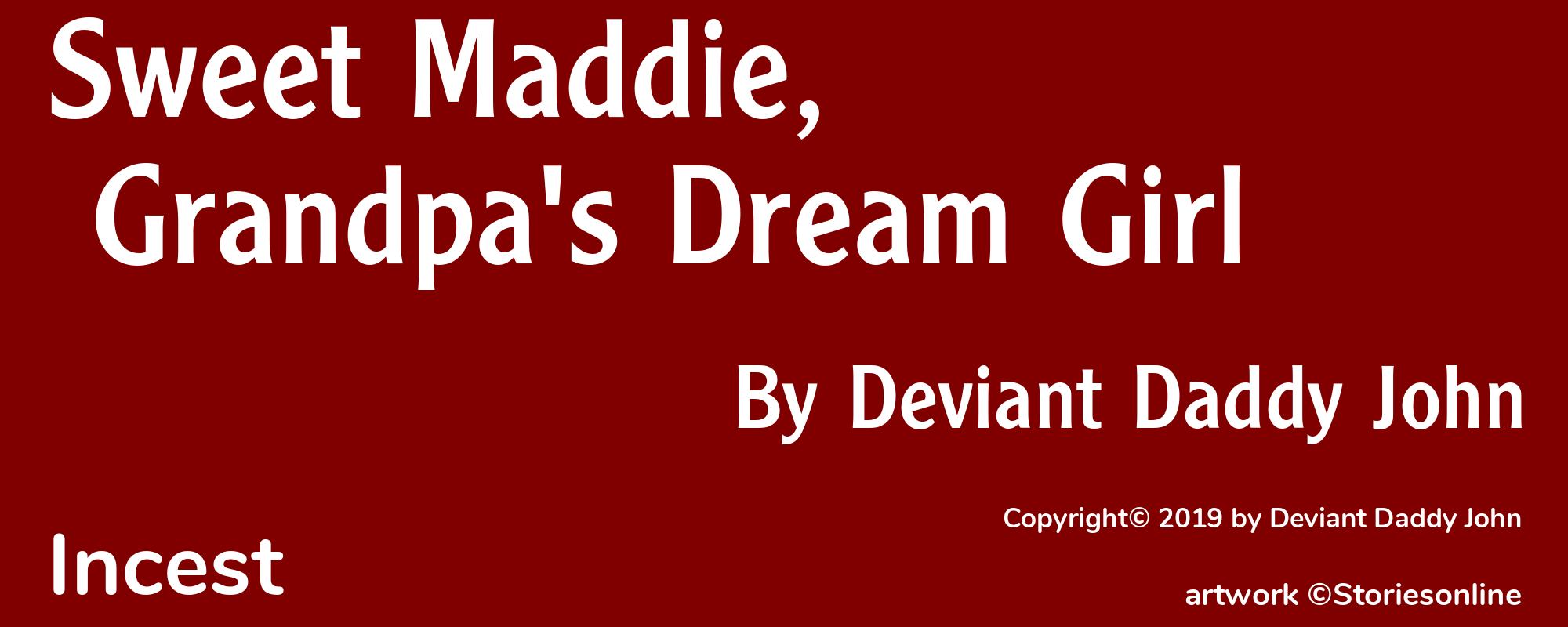 Sweet Maddie, Grandpa's Dream Girl - Cover