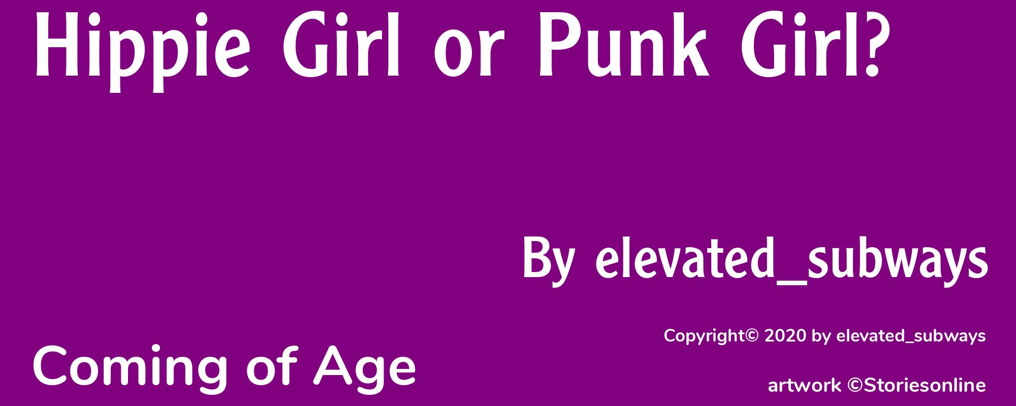 Hippie Girl or Punk Girl? - Cover