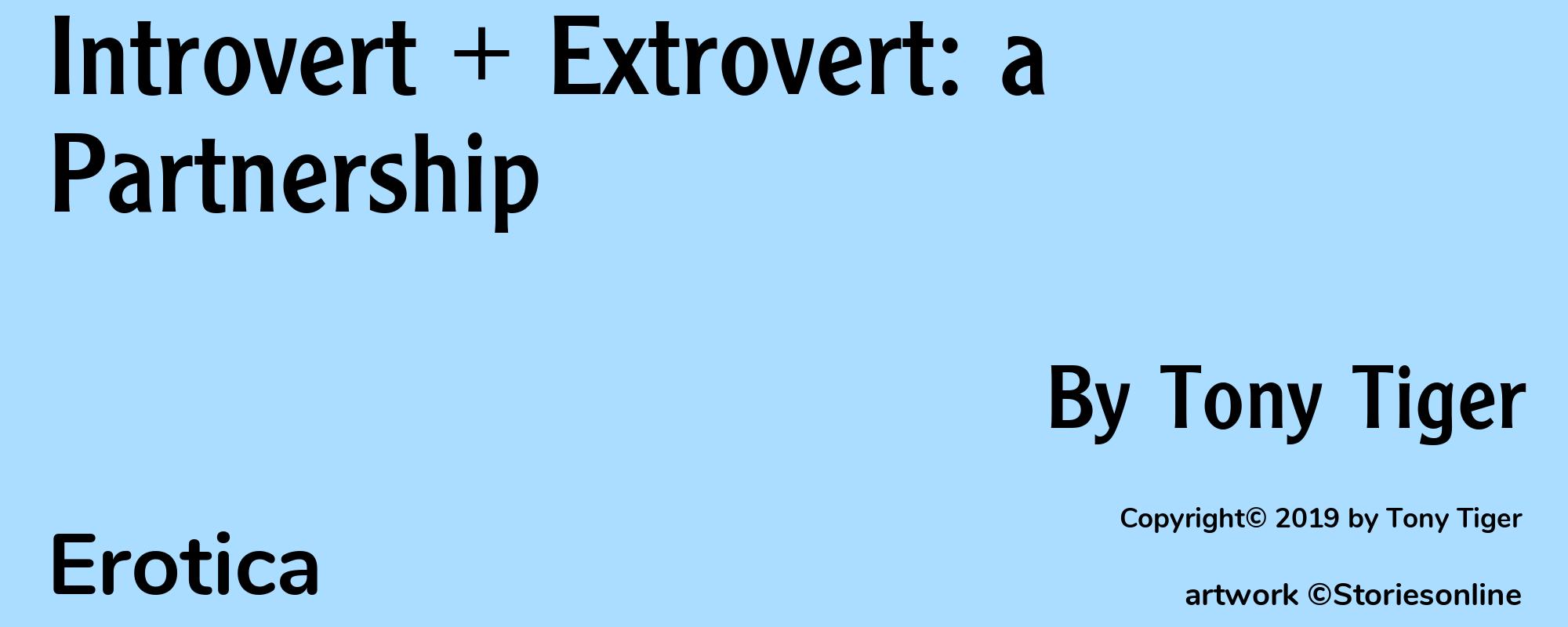 Introvert + Extrovert: a Partnership - Cover