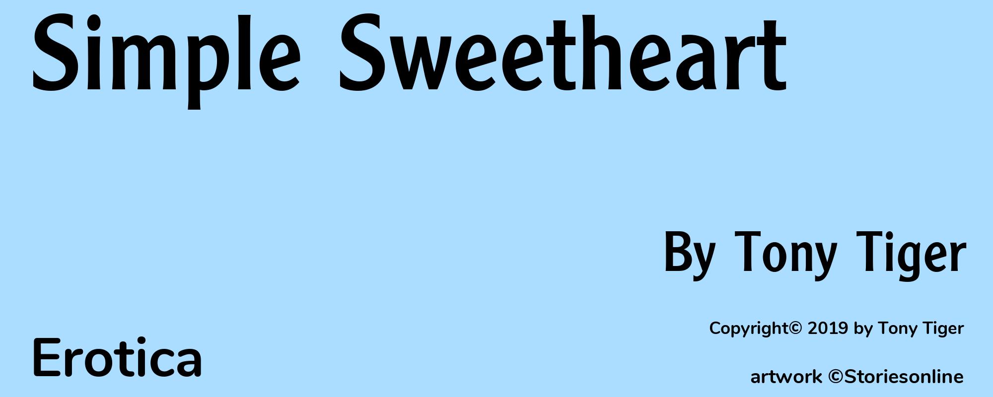 Simple Sweetheart - Cover