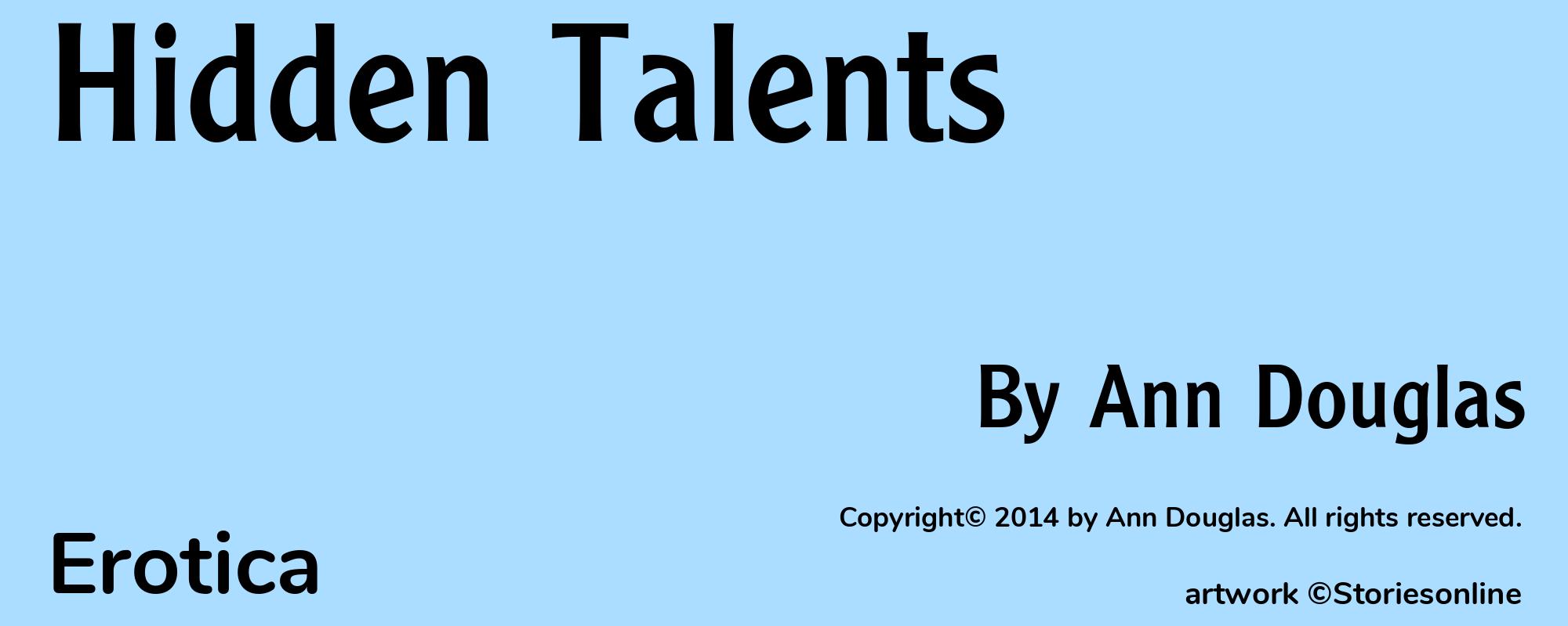 Hidden Talents - Cover