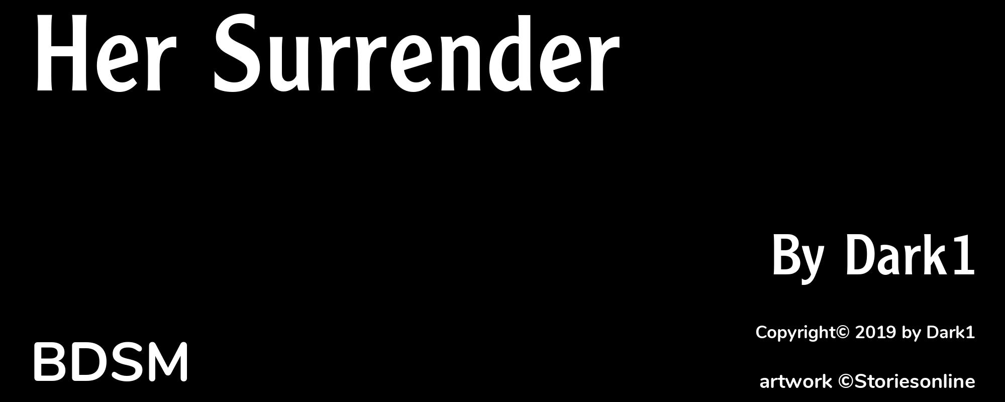 Her Surrender - Cover