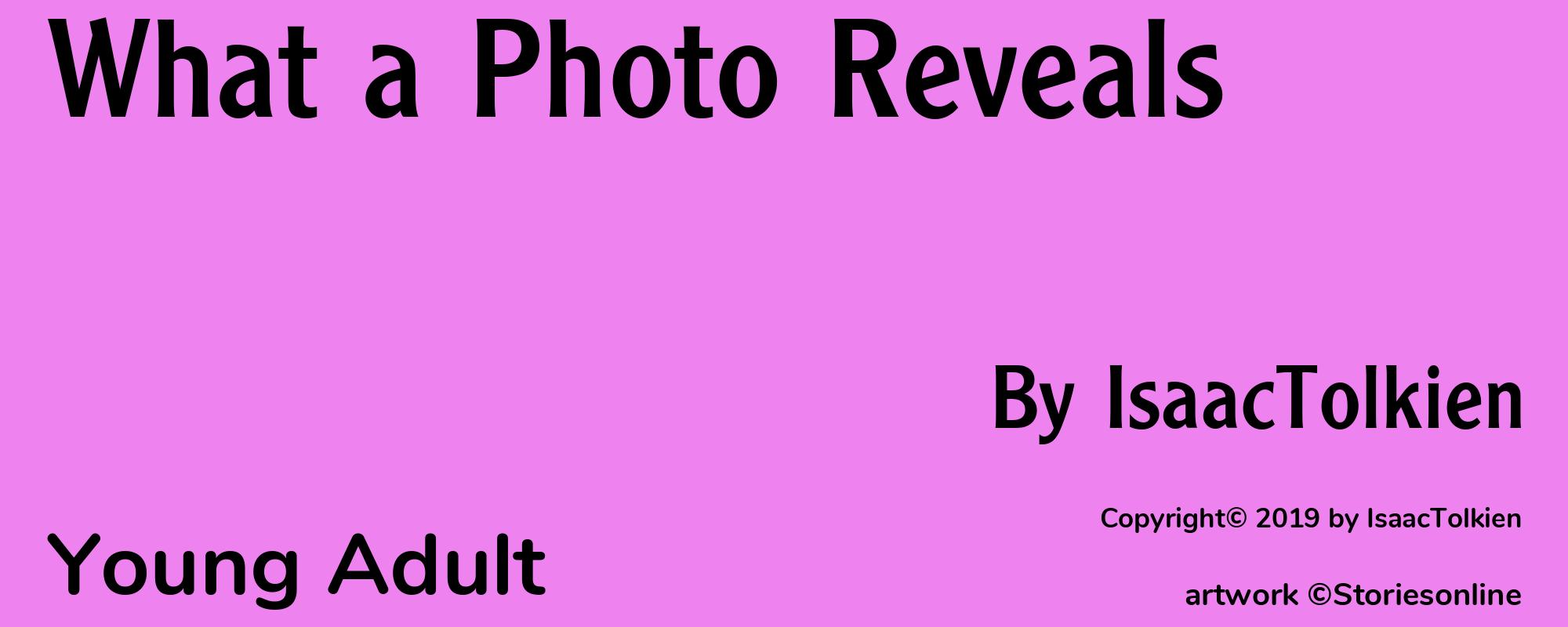 What a Photo Reveals - Cover