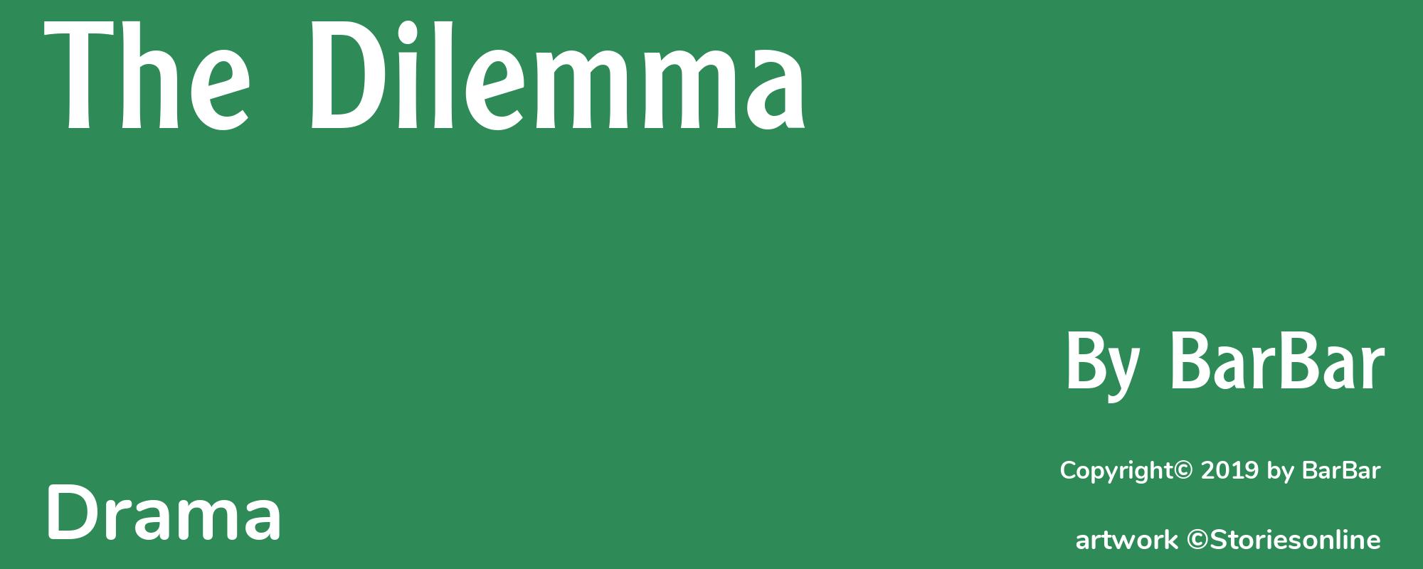 The Dilemma - Cover