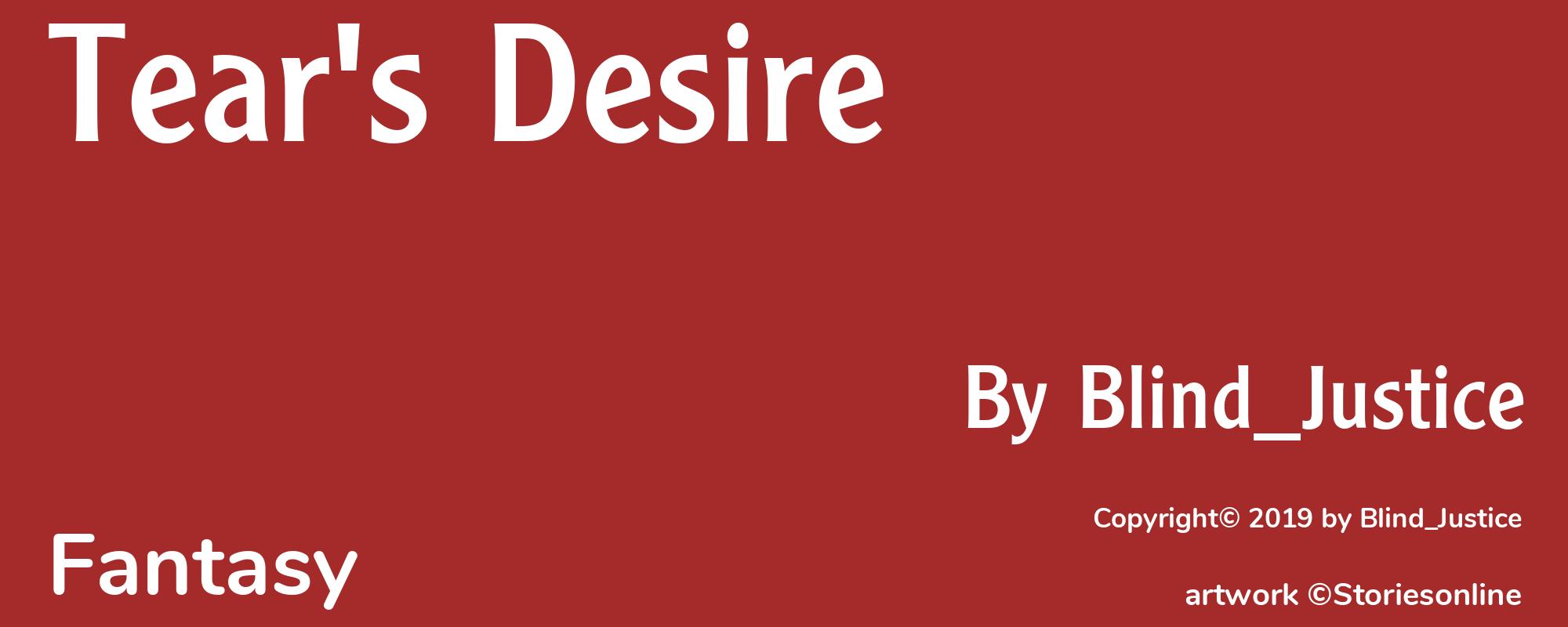 Tear's Desire - Cover