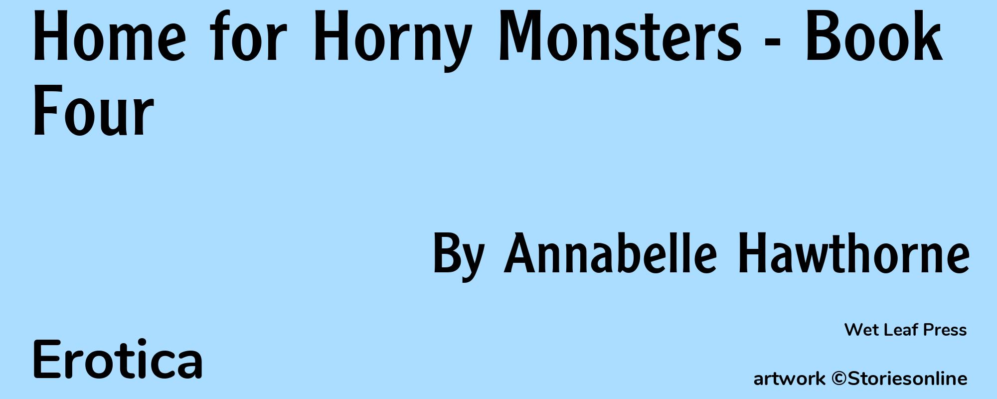 Home for Horny Monsters - Book Four - Cover