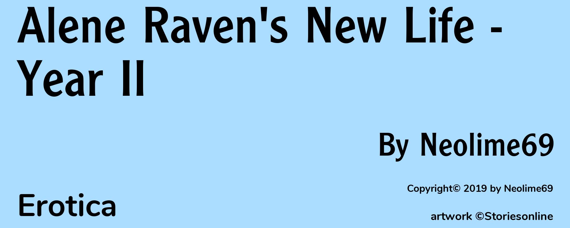 Alene Raven's New Life - Year II - Cover