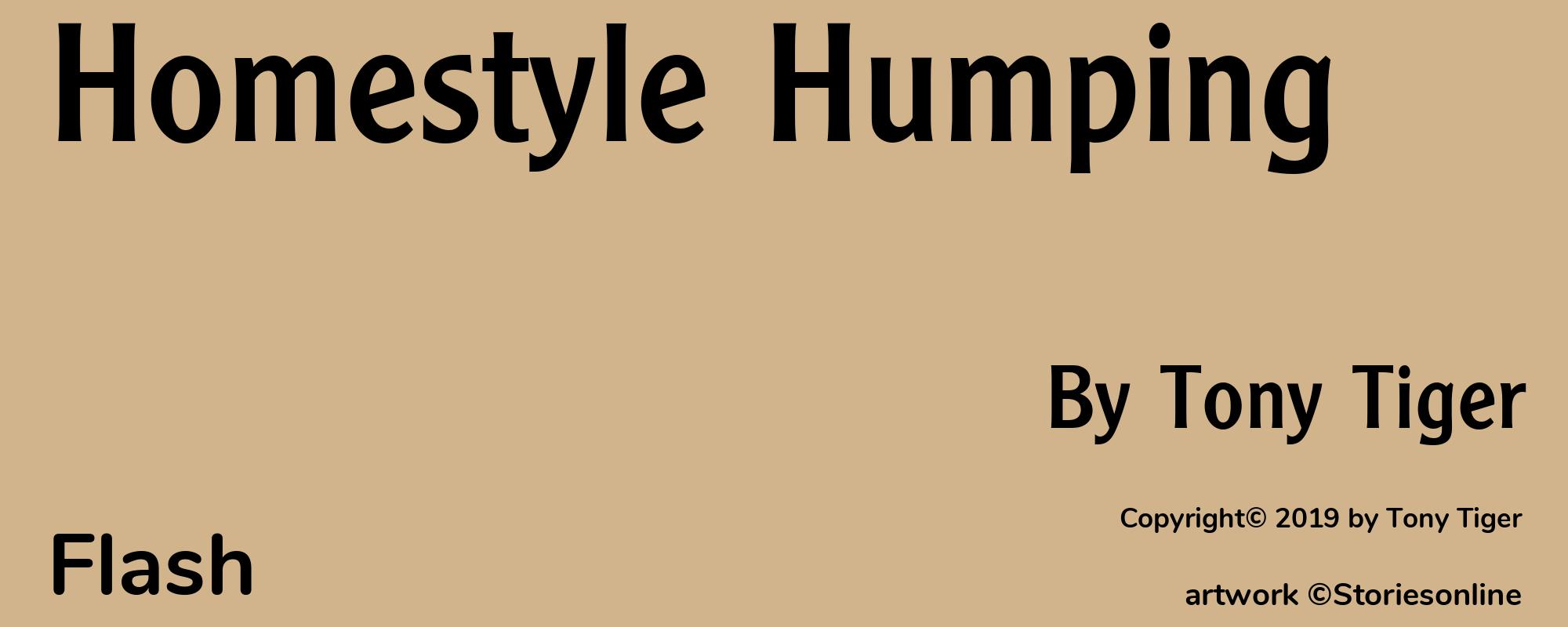 Homestyle Humping - Cover