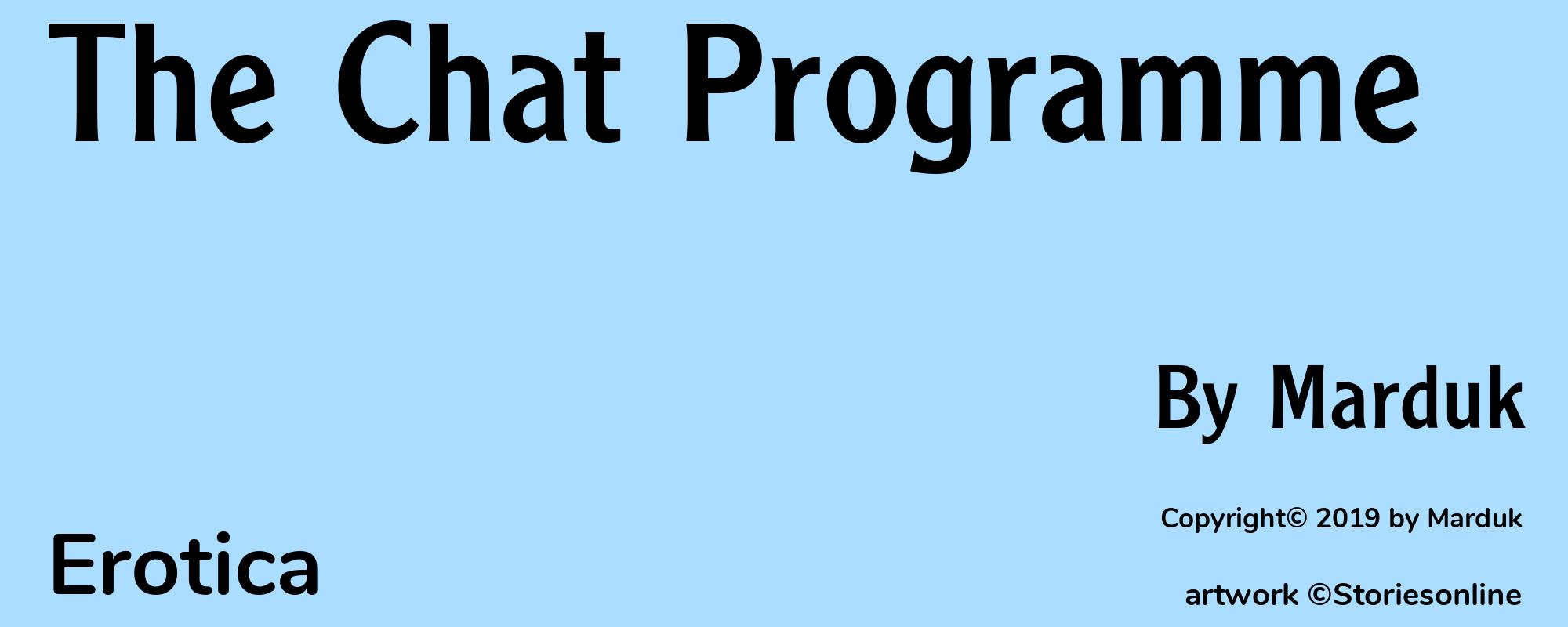 The Chat Programme - Cover