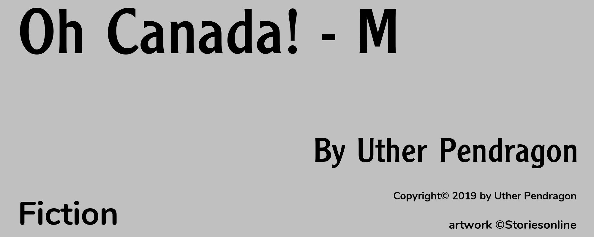 Oh Canada! - M - Cover