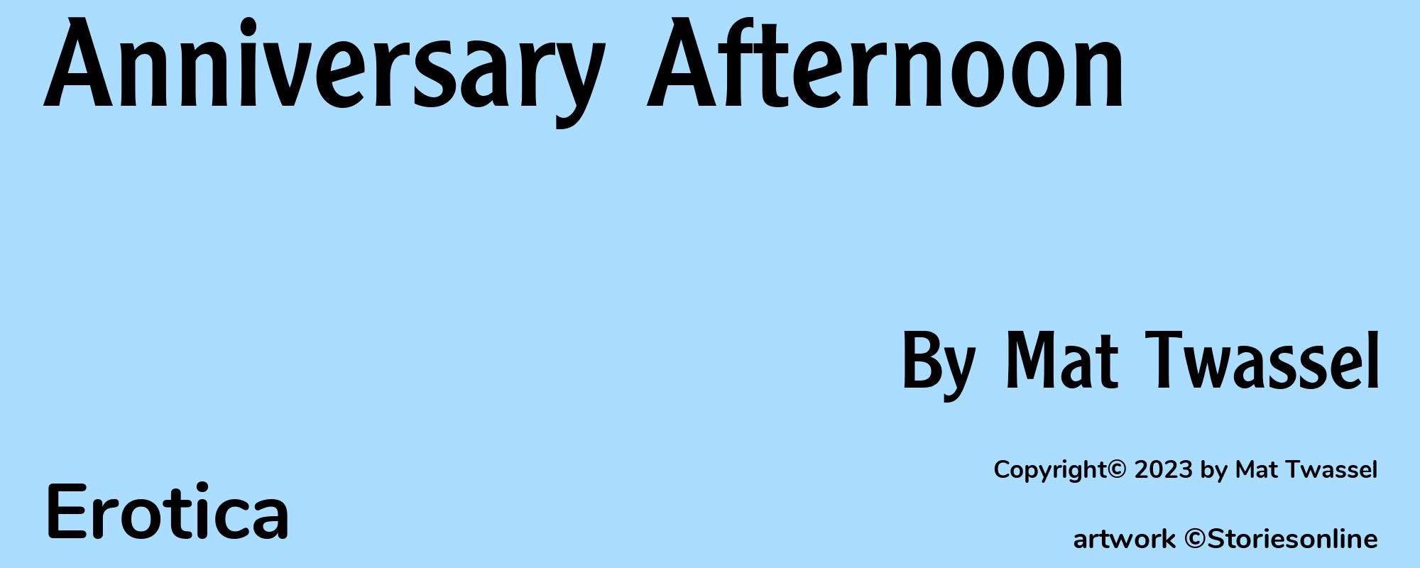 Anniversary Afternoon - Cover