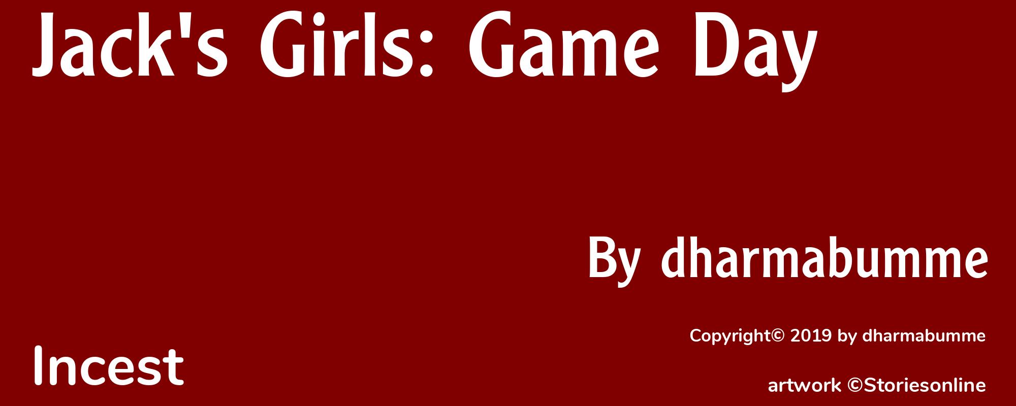 Jack's Girls: Game Day - Cover