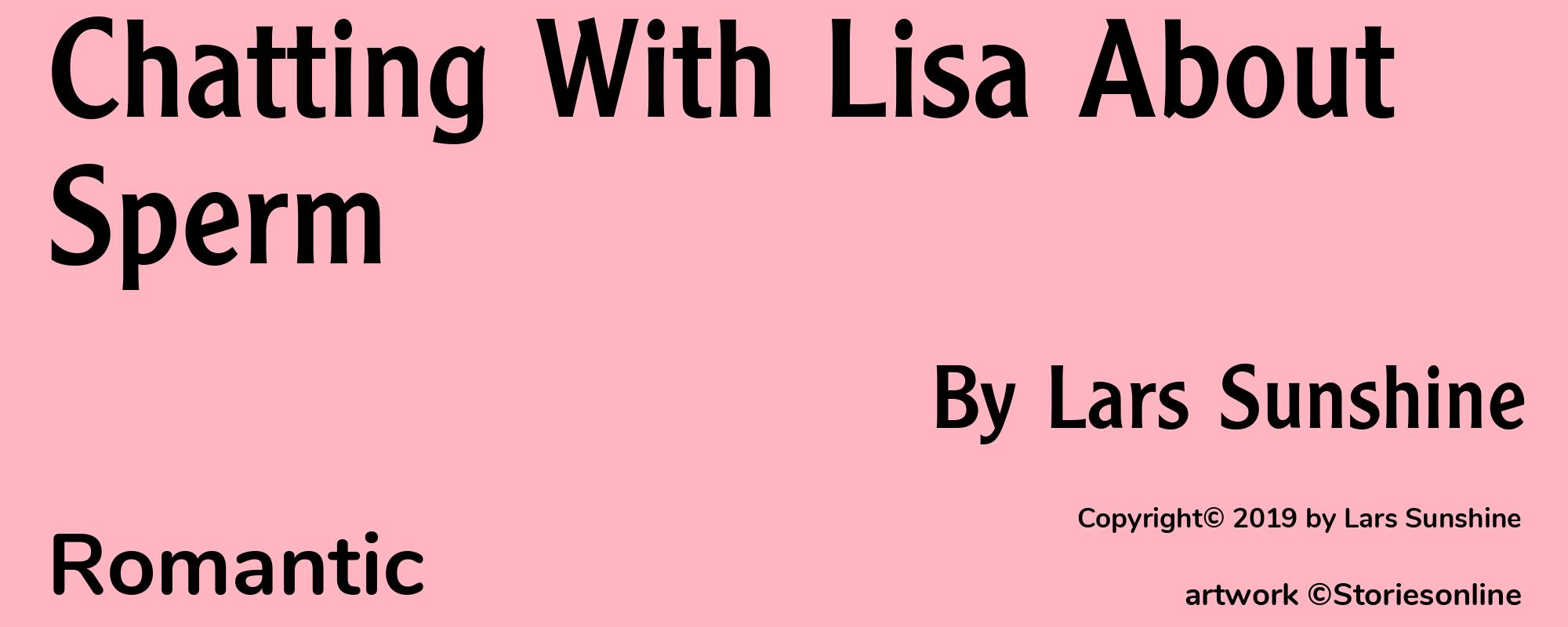 Chatting With Lisa About Sperm - Cover