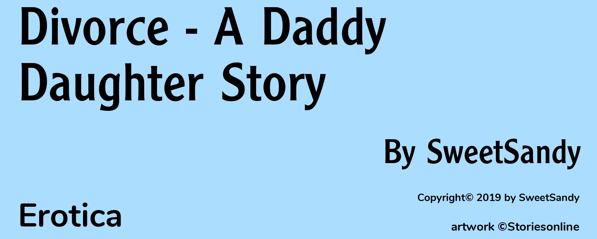 Divorce - A Daddy Daughter Story - Cover