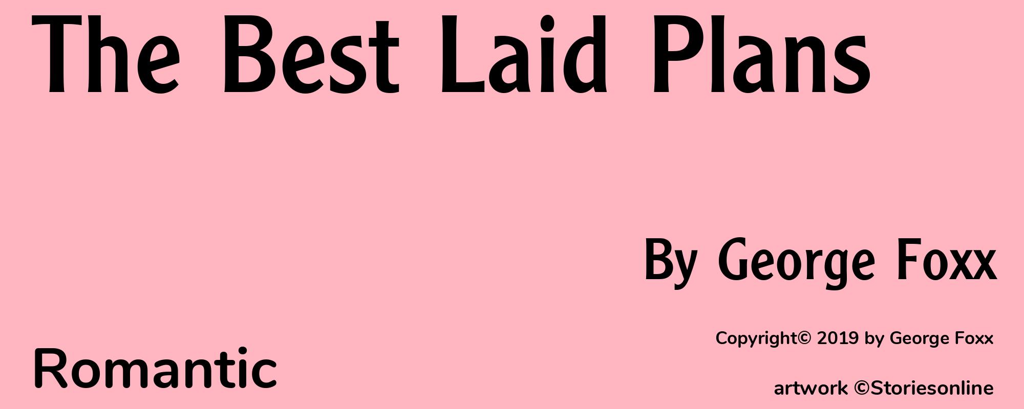 The Best Laid Plans - Cover