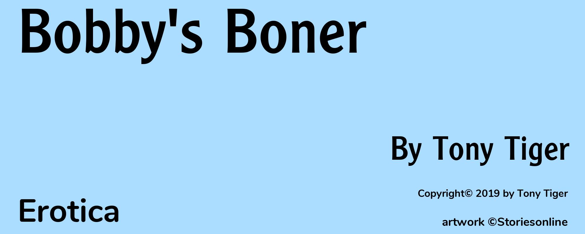 Bobby's Boner - Cover