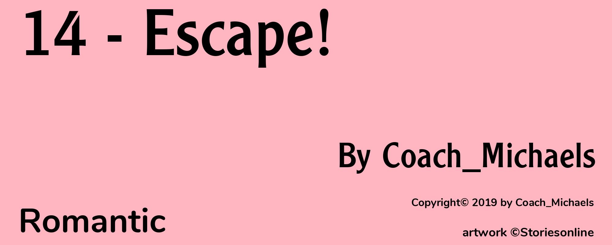 14 - Escape! - Cover