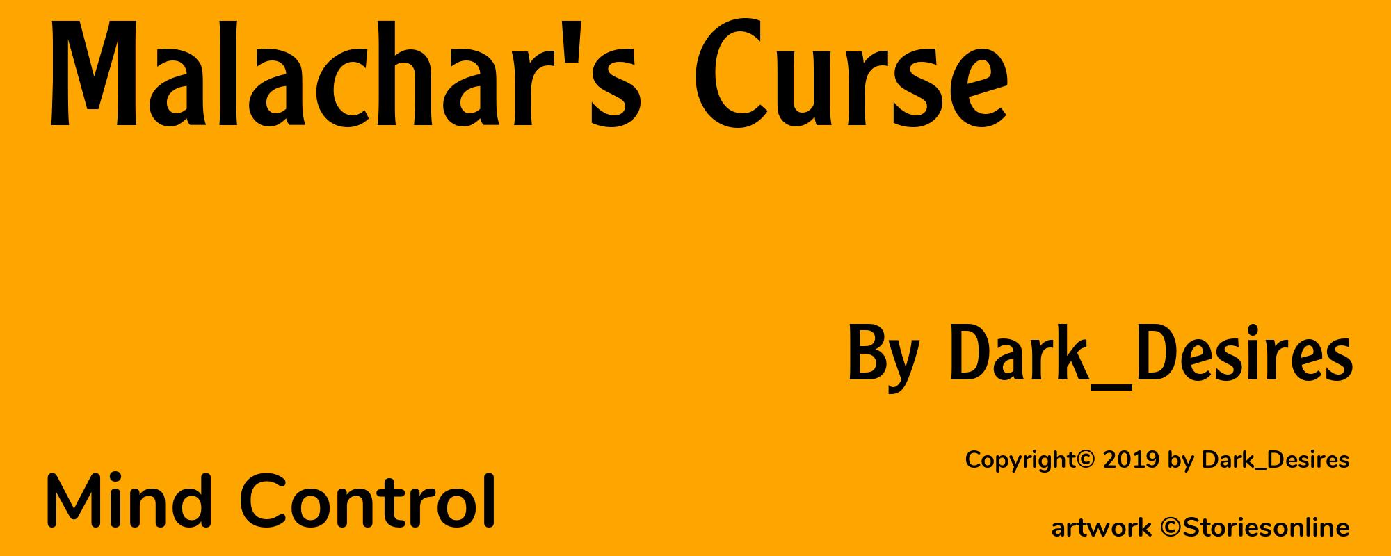 Malachar's Curse - Cover