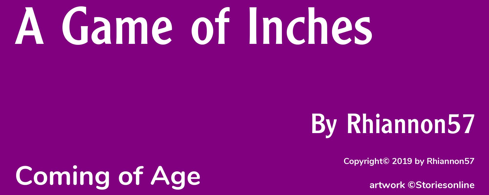 A Game of Inches - Cover