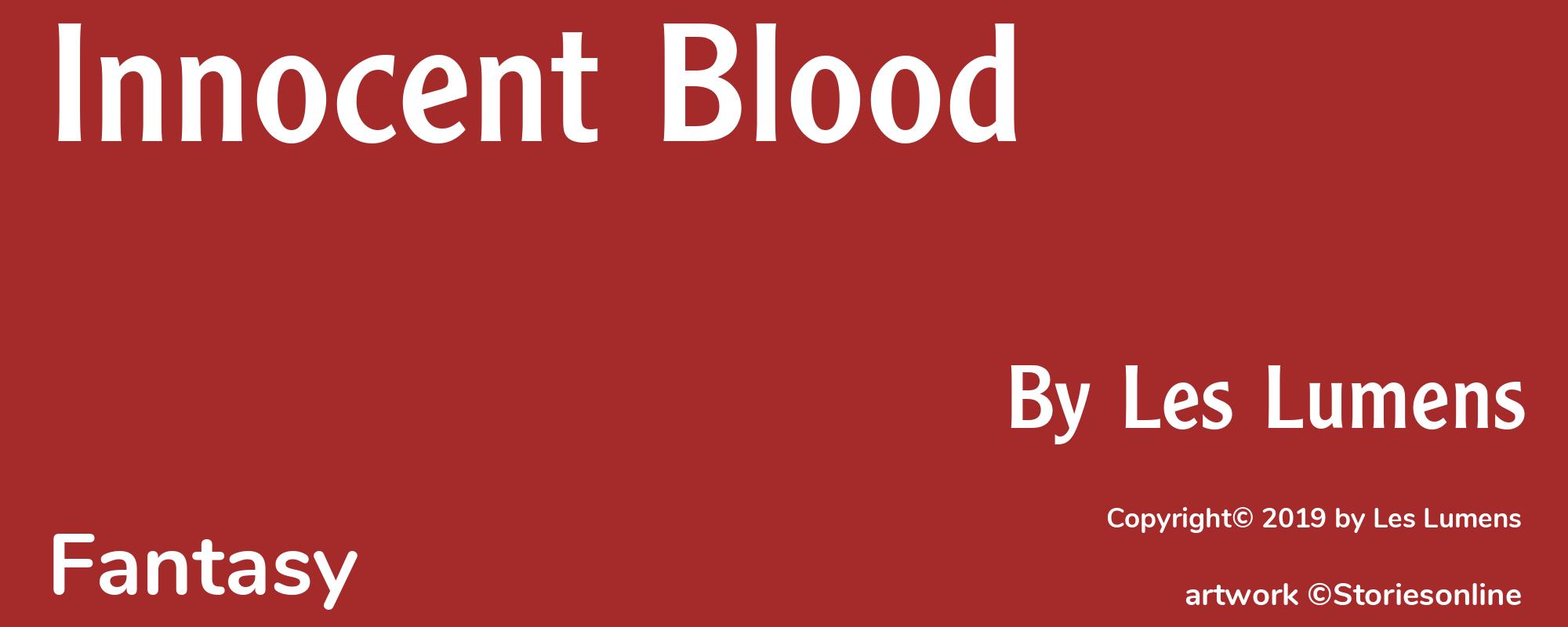 Innocent Blood - Cover
