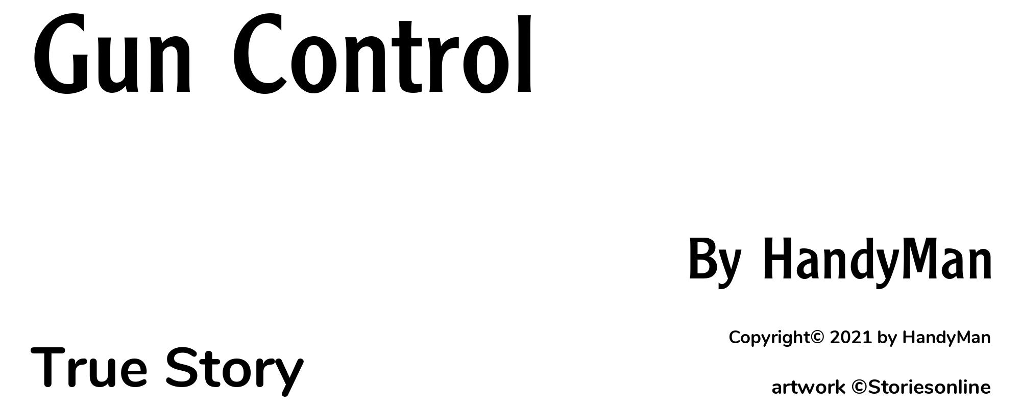 Gun Control - Cover