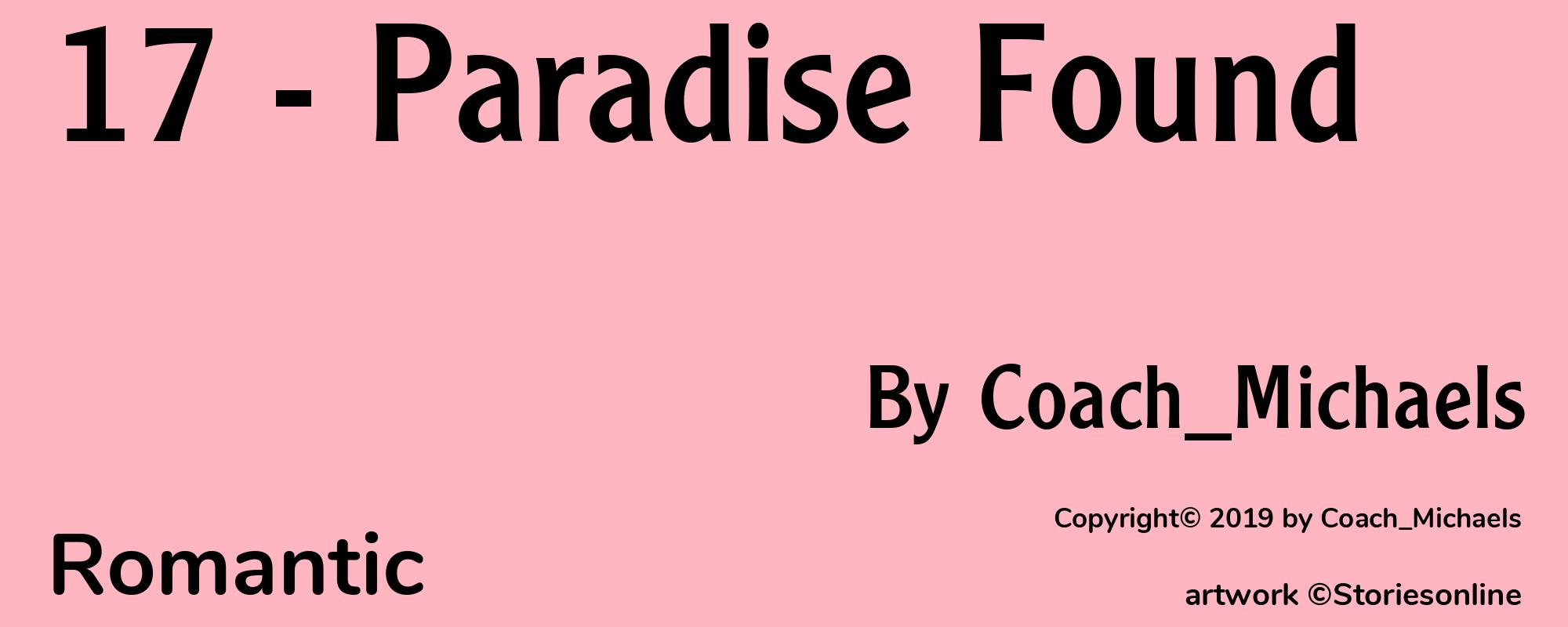 17 - Paradise Found - Cover